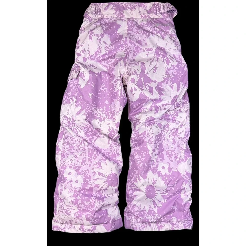 Columbia Starchaser Peak III Youth Girls Snow Ski Pants Waterproof Purple 6/6X